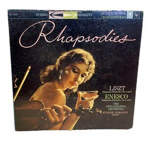Rhapsodies (Vinyl, 1958) Columbia Masterworks MS 6018 VG LP Record Album